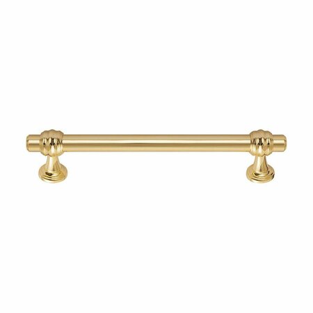 CAMP USA 5 in. Cabinet Pull, Polished Gold CA3250287
